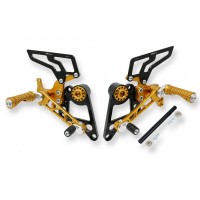 CNC Racing Adjustable Rearsets for Ducati Hypermotard 1100/796